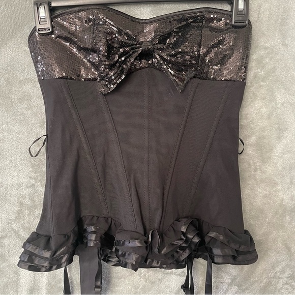 Adore Me Sequence Corset with Garter Straps Size L - Picture 1 of 13